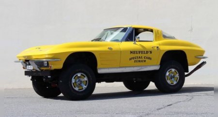 В Сети показали переделанный в пикап Chevrolet Corvette - «Новостной Автоблогер»