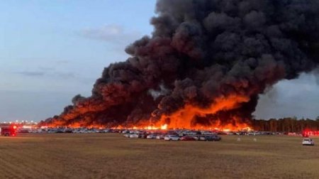 Во Флориде пожар уничтожил почти 3500 автомобилей - «Новостной Автоблогер»
