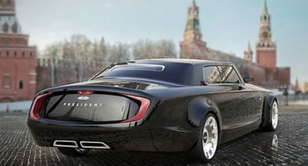 ЗИЛ President. В Сети показали, каким мог быть автомобиль президента до появления Aurus - «Новостной Автоблогер»