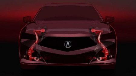 Acura показала подвеску «самого крутого седана в истории» - «Новостной Автоблогер»