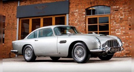 Aston Martin начинает сборку легендарного DB5 - «Новостной Автоблогер»