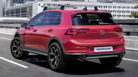 Дизайнеры вернули к жизни Volkswagen Golf Country на рендерах - «Новостной Автоблогер»