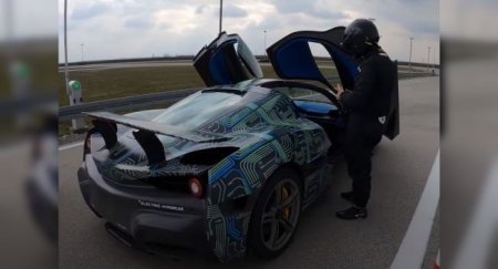 Гонщик прокатился на электрическом гиперкаре Rimac C_Two - «Новостной Автоблогер»