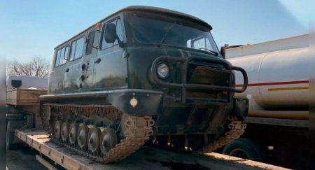 Гусеничную УАЗ-«буханку» выставили на продажу - «Новостной Автоблогер»