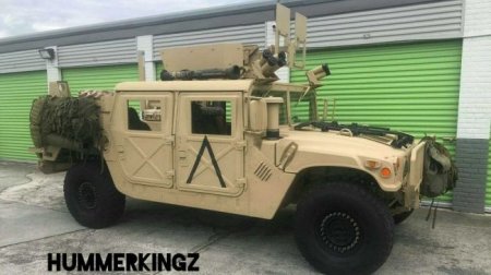 Hummer H1 с «военным» стилем продают на eBay за $ 52 500 - «Новостной Автоблогер»