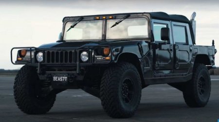 Hummer H1 сразился с Mercedes-AMG G63, Mitsubishi L200 и Suzuki Jimny в перетягивании каната - «Новостной Автоблогер»