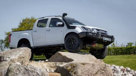 Isuzu показала экстремальный пикап D-Max с шинами R33 - «Новостной Автоблогер»