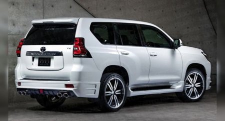 Как выглядит Toyota Land Cruiser Prado с обвесом AMG - «Новостной Автоблогер»
