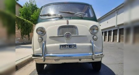 Крохотный, но быстрый микроавтобус Fiat Multipla из 60-х - «Новостной Автоблогер»