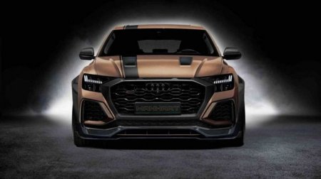 Кроссовер Audi RS Q8 получил агрессивный дизайн и почти 900 л.с. от Manhart - «Новостной Автоблогер»