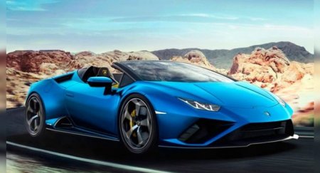 Lamborghini представил новый заднеприводный кабриолет Huracan EVO - «Новостной Автоблогер»