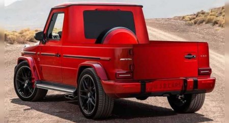 Mercedes-Benz G-Class показали в кузове пикап - «Новостной Автоблогер»