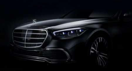 Mercedes-Benz S-класса впервые приоткрыт на тизере - «Новостной Автоблогер»