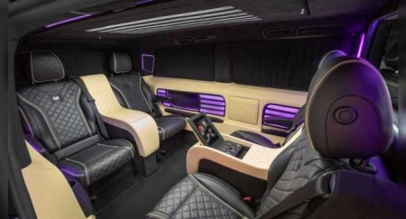 Mercedes V-Class получил роскошный интерьер - «Новостной Автоблогер»