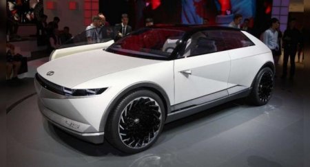 На тестах замечен прототип электрического хэтчбека Hyundai 45 - «Новостной Автоблогер»