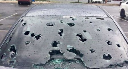 Несколько обязательных действий, если на трассе попали под сильный град на авто - «Новостной Автоблогер»