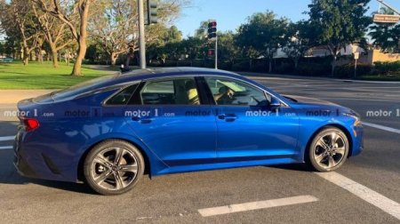 Новая Kia Optima со значком K5 замечена в Калифорнии - «Новостной Автоблогер»