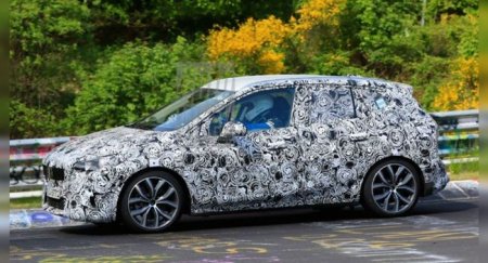 Новый BMW 2 Series Active Tourer заметили на Нюрбургринге - «Новостной Автоблогер»