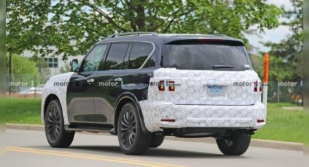Новый Nissan Armada впервые заметили на тестах - «Новостной Автоблогер»