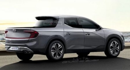Новый пикап Hyundai Santa Cruz: первые изображения - «Новостной Автоблогер»