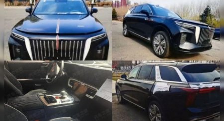 Новый премиум-внедорожник Hongqi E115 засняли без камуфляжа - «Новостной Автоблогер»