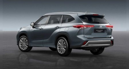 Новый Toyota Highlander станет полноприводным гибридом - «Новостной Автоблогер»