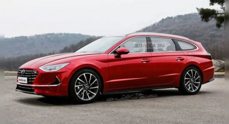 Новый универсал Hyundai Sonata: Первые изображения - «Новостной Автоблогер»