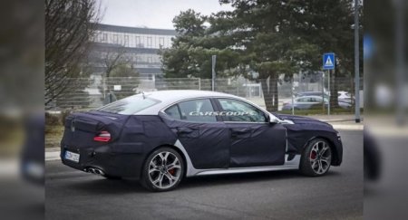 Обновленный Genesis G70 показали на шпионских снимках - «Новостной Автоблогер»