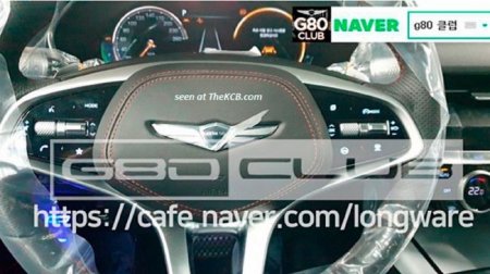 Опубликованы фото интерьера нового Genesis G80 Sport - «Новостной Автоблогер»