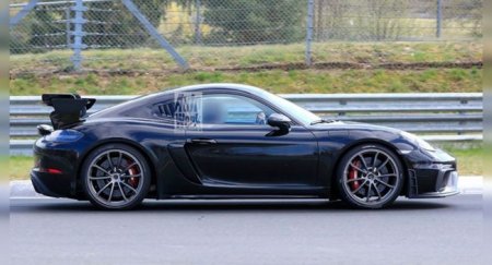 Porsche вывел на тесты мощную версию 718 Cayman GT4 - «Новостной Автоблогер»