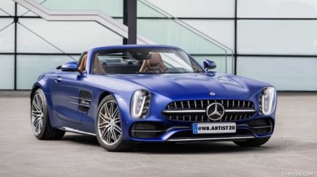 Представлен модернизированный Mercedes 300SL на платформе AMG GT - «Новостной Автоблогер»