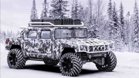 Представлены рендерные изображения нового Hummer H1 - «Новостной Автоблогер»