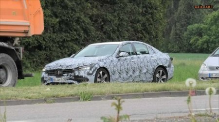Прототип нового Mercedes-Benz C-класса запечатлели на тестах - «Новостной Автоблогер»