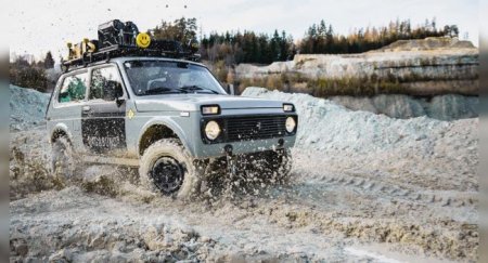 Тюнеры из Австрии представили свой проект на базе Lada 4x4 - «Новостной Автоблогер»