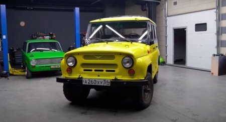 «Уазик», который светится в темноте - «Новостной Автоблогер»