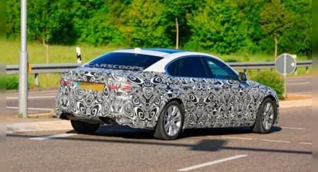 Удлиненный Jaguar XF L заметили на тестах - «Новостной Автоблогер»