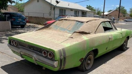 В гараже нашли уникальный 52-летний Dodge Charger с редким двигателем - «Новостной Автоблогер»