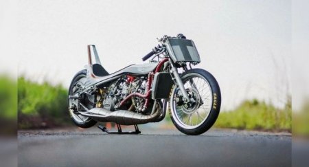 В Индонезии собрали драг-мотоцикл Ninja 150 RR - «Новостной Автоблогер»