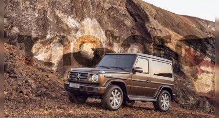 В сети появились изображения нового Mercedes-Benz G-Class с тремя дверями - «Новостной Автоблогер»