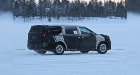 В Сети показали фото модернизированного минивэна Kia Sedona - «Новостной Автоблогер»