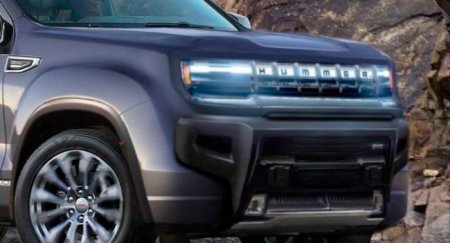 В сети представлены рендеры электрического внедорожника GMC Hummer - «Новостной Автоблогер»