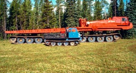 Забытый проект СССР: 20-метровый вездеход - «Новостной Автоблогер»