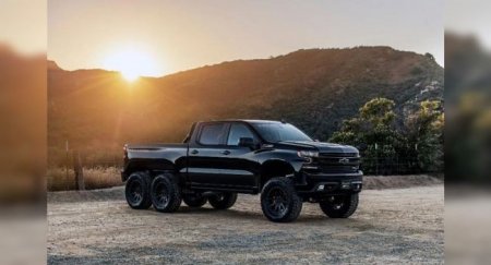 Ателье Hennessey представило необычный пикап Chevrolet Silverado - «Новостной Автоблогер»