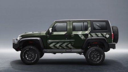 Бюджетный аналог Jeep Wrangler — Beijing BJ40, получил внедорожную версию - «Новостной Автоблогер»