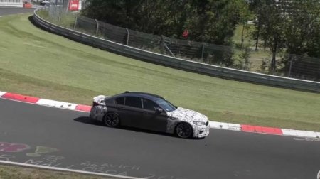 BMW M5 CS заметили во время заездов на Нюрбургринге - «Новостной Автоблогер»