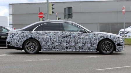 Будущий Mercedes S-класса попал в объектив на дорожных тестах - «Новостной Автоблогер»