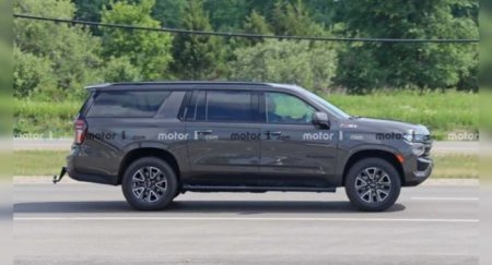 Chevrolet Suburban во внедорожном исполнении лишился камуфляжа - «Новостной Автоблогер»