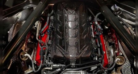 Для Chevrolet Corvette сделали карбоновую крышку мотора - «Новостной Автоблогер»
