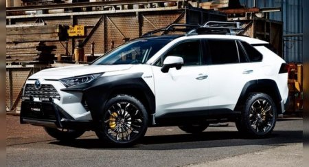 Для нового Toyota RAV4 разработан хардкорный тюнинг-кит - «Новостной Автоблогер»