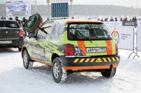 Хотроды за двести: гонки на льду Байкала - «Новостной Автоблогер»
